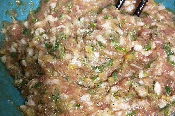 油面筋塞肉的做法图解2