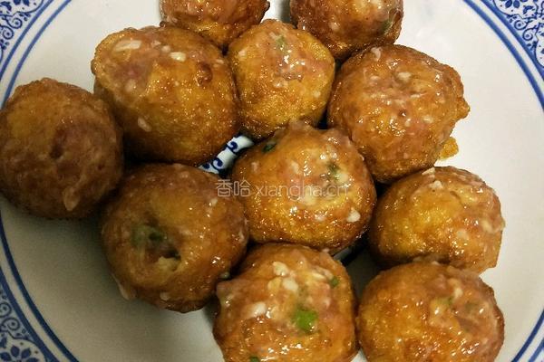油面筋塞肉的做法图解5