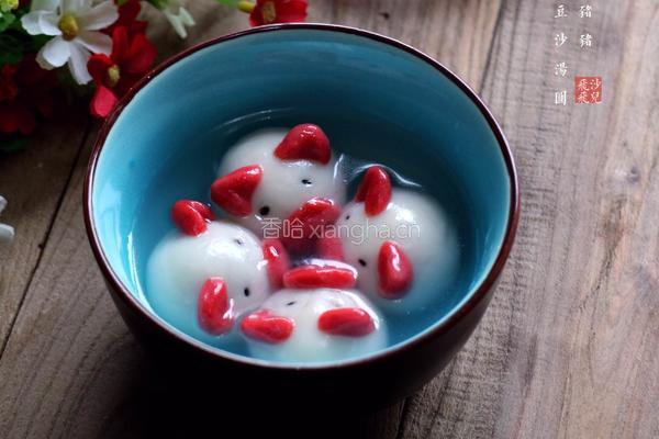 小猪猪红豆沙汤圆的做法图解17
