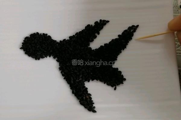 芝麻拼盘（小燕子）的做法图解8
