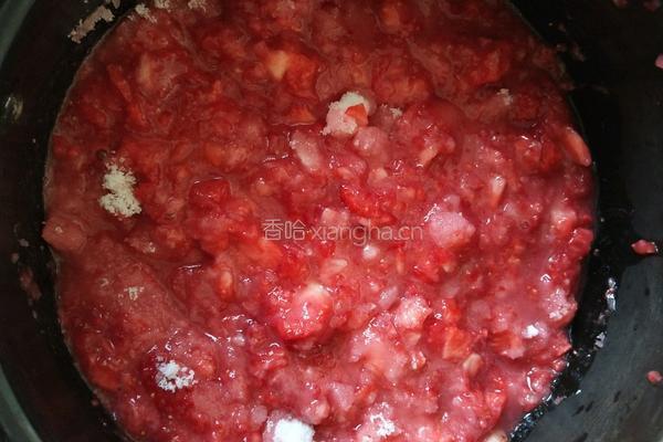 自制草莓果酱的做法图解3