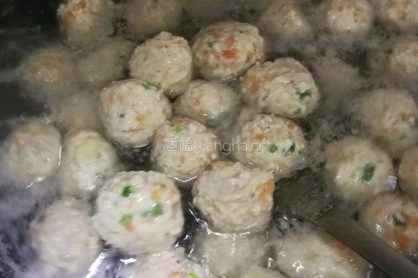 鸡胸肉丸子的做法图解4