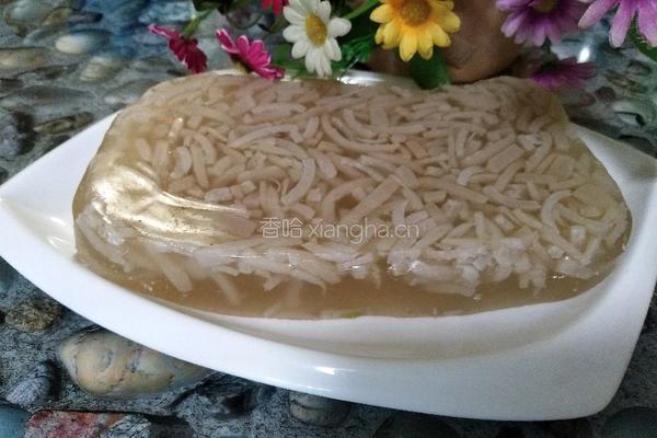 高压锅蒸猪皮冻的做法图解6