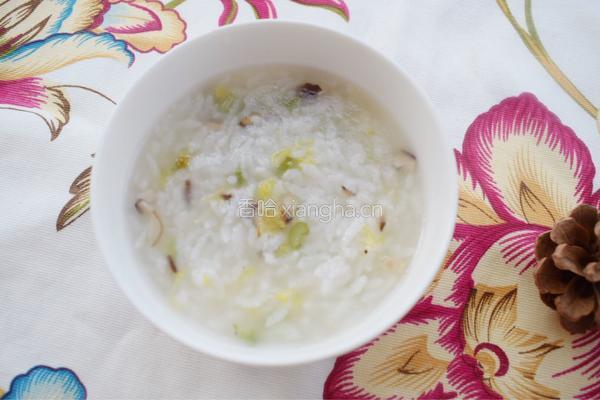 芹菜香菇粥的做法图解6