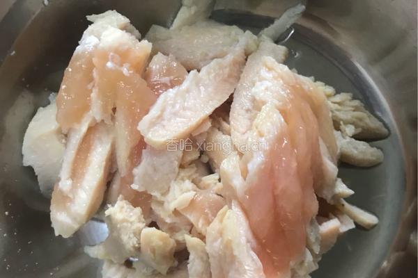 香菇鸡丝粥的做法图解5