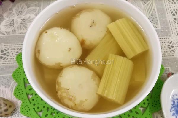 马蹄甘庶冰糖水的做法图解10