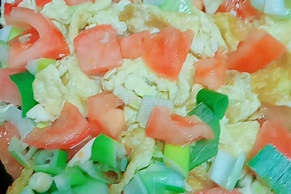 番茄炒鸡蛋的做法图解5