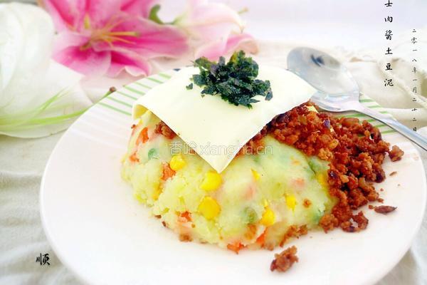 芝士肉酱土豆泥的做法图解11