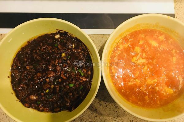 二合一手工炸酱面（西红柿鸡蛋、炸酱肉臊子）的做法图解17