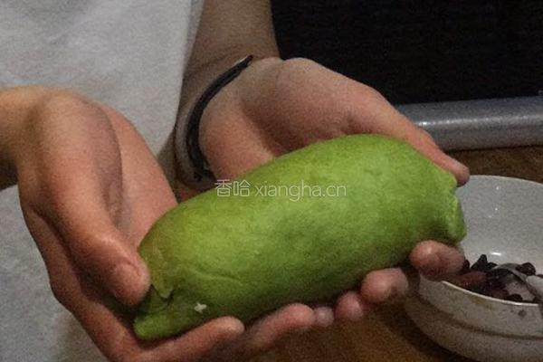 抹茶麻薯面包的做法图解8