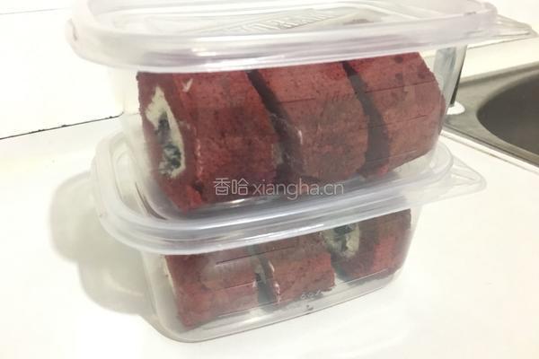 红丝绒蛋糕卷的做法图解19
