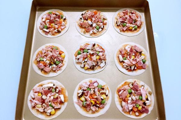 饺子皮披萨的做法图解8