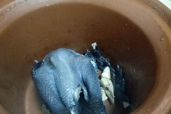 花旗参乌鸡汤的做法图解5