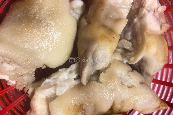 金桔冰糖猪手的做法图解3