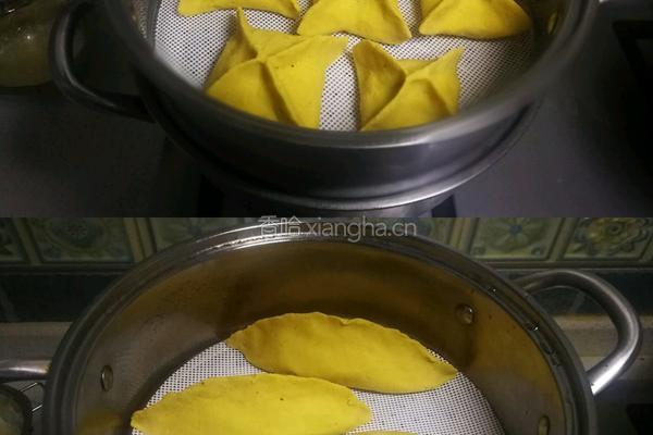 梅干菜肉馅黄甄糕的做法图解9
