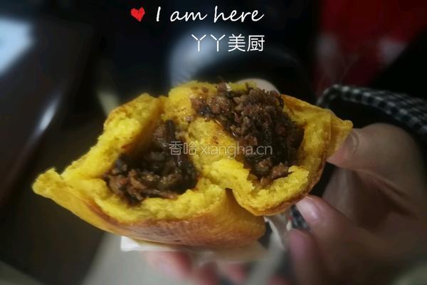 梅干菜肉馅黄甄糕的做法图解11