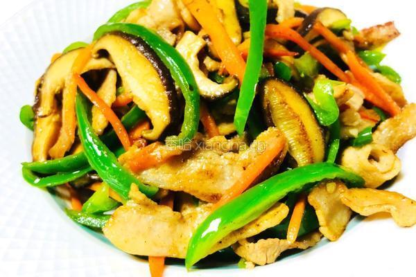 三丝溜滑肉的做法图解2