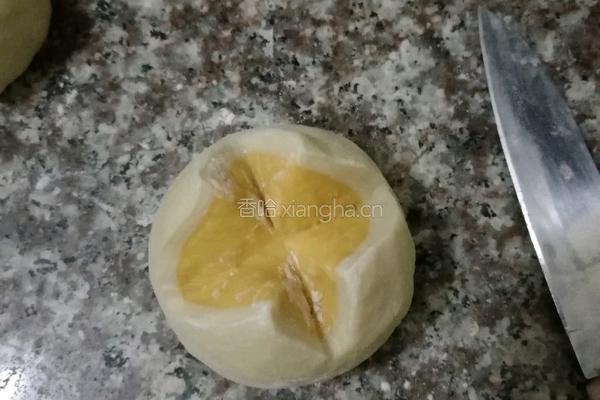 牛奶红薯开花馒头的做法图解15