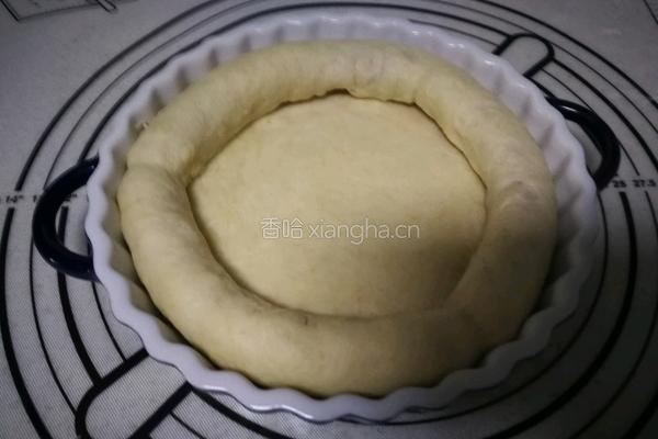 火腿圈香肠披萨的做法图解11