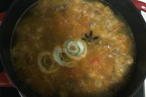 西红柿土豆牛肉汤的做法图解6