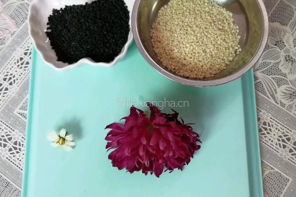 芝麻拼盘之（舞姿妙漫）的做法图解1