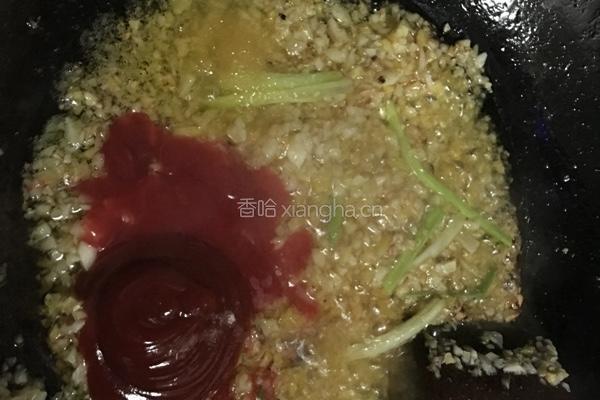 茄汁大虾的做法图解5