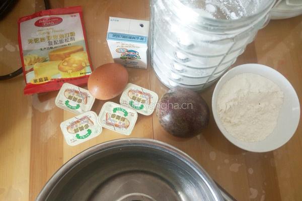 百香果华夫饼的做法图解1