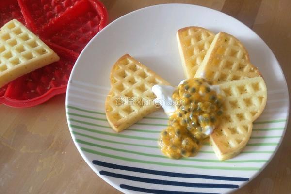 百香果华夫饼的做法图解9