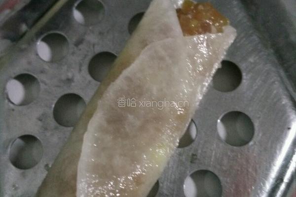 白萝卜卷肉的做法图解5