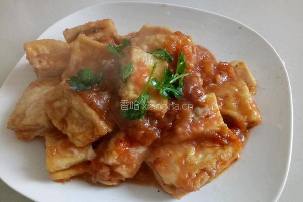 茄汁豆腐的做法图解12