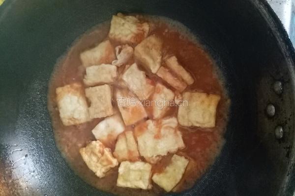 茄汁豆腐的做法图解11