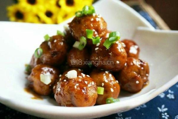 糖醋藕圆的做法图解8