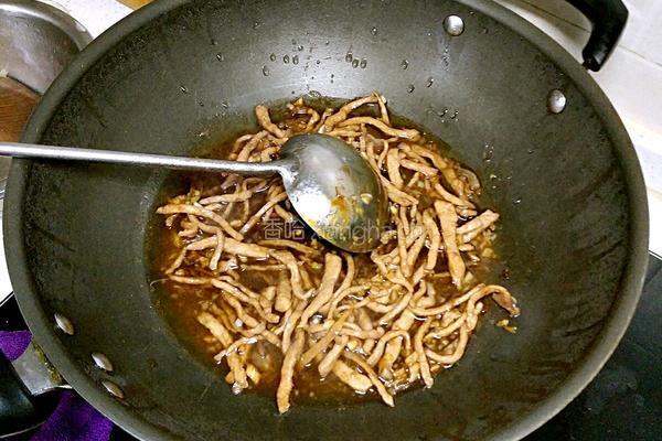 鲁菜大师蒋家常菜肉丝凉偏粉的做法图解4