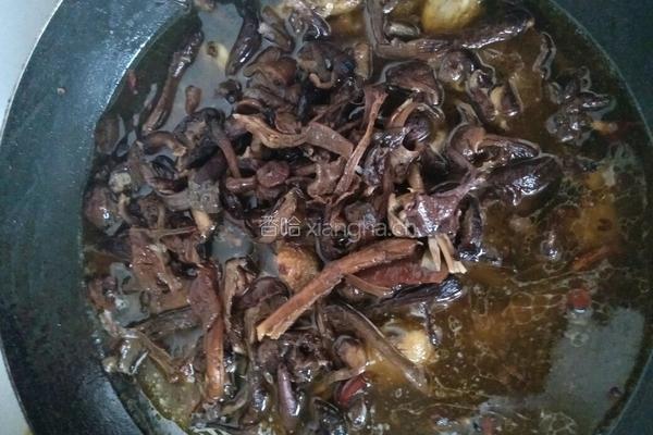 小鸡炖蘑菇粉条的做法图解7