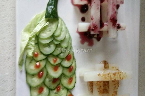 蓝莓桂花山药的做法图解4