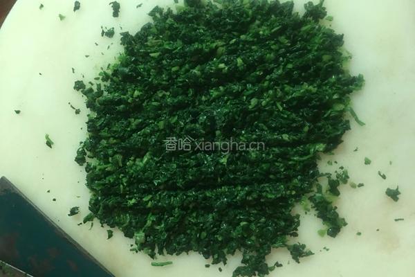 菠菜鸡蛋海苔卷～的做法图解2