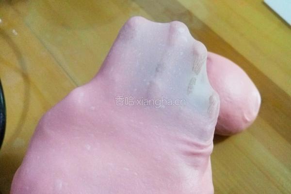 草莓奥利奥软欧的做法图解3