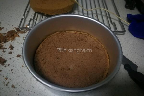 可可芒果慕斯蛋糕的做法图解20