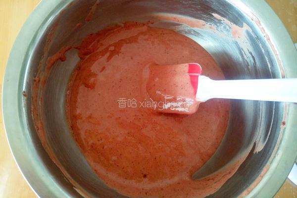红丝绒杯子蛋糕的做法图解8