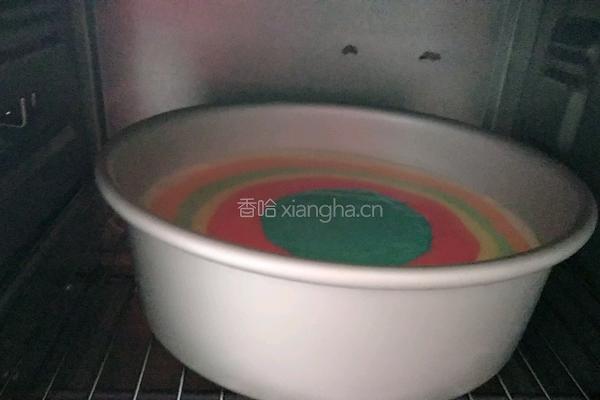 彩虹蛋糕的做法图解15