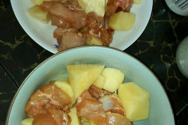 咖喱鸡腿焖土豆的做法图解5