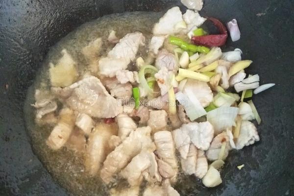 干豆腐炒肉片的做法图解5