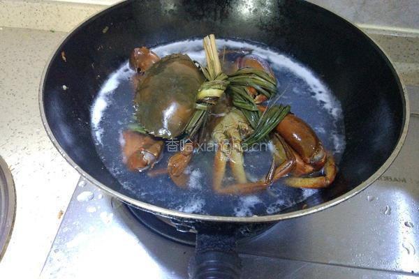 辣味螃蟹的做法图解4