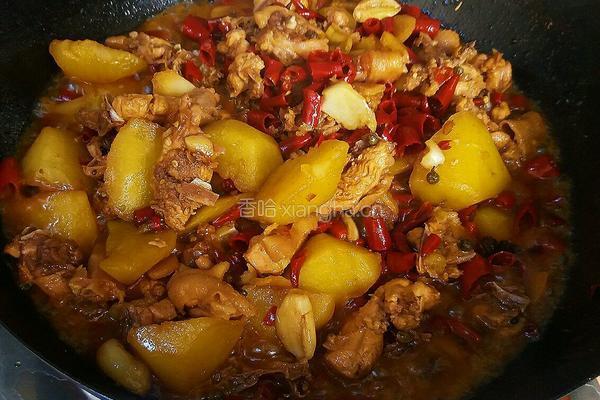 土豆黄焖鸡的做法图解14
