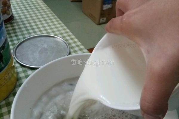 自制回神奶茶的做法图解3