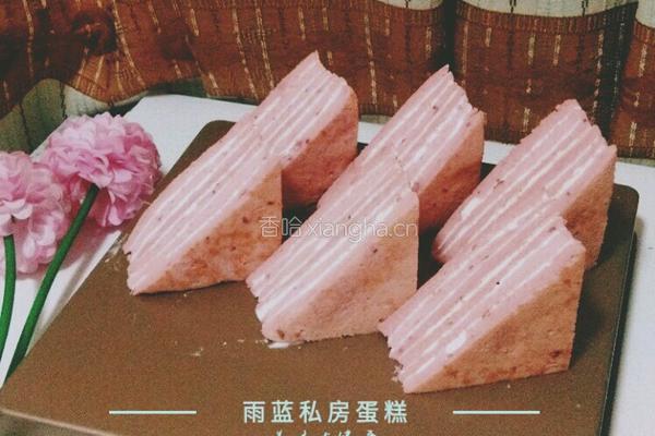 皇室草莓千层蛋糕