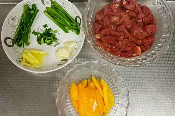 芒果牛肉的做法图解6
