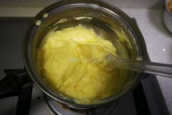 卡仕达蜜豆软欧的做法图解6