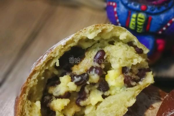 卡仕达蜜豆软欧的做法图解16