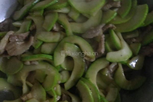 角瓜肉片的做法图解6